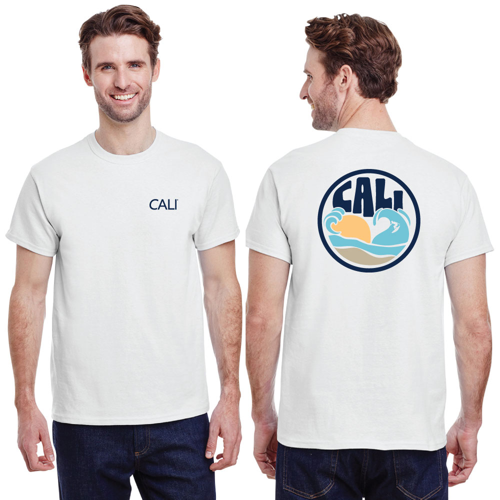 Cali Custom Wave & Sun Tee